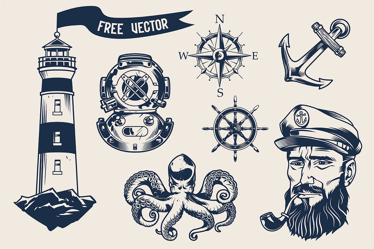 Boatswain Fonts Family + Extras preview 6
