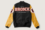Letterman Jacket Mockup, a Hoody Mockup by Studio Innate (Thumbnail 4 of 4)