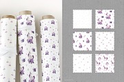 Unicorns & Flowers Collection, a Graphic by VioletOxide (Thumbnail 8 of 10)