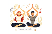 Prompt Yoga Clipart, a Person Illustration by Creative design (Thumbnail 6 of 7)
