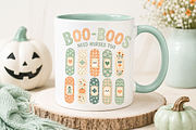 Watercolor Nurse Halloween Bundle, an Object Graphic by Daisy Design (Thumbnail 12 of 17)