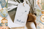 Travel Baby Shower Clipart, a Decorative Illustration by BigCakeBee (Thumbnail 4 of 4)