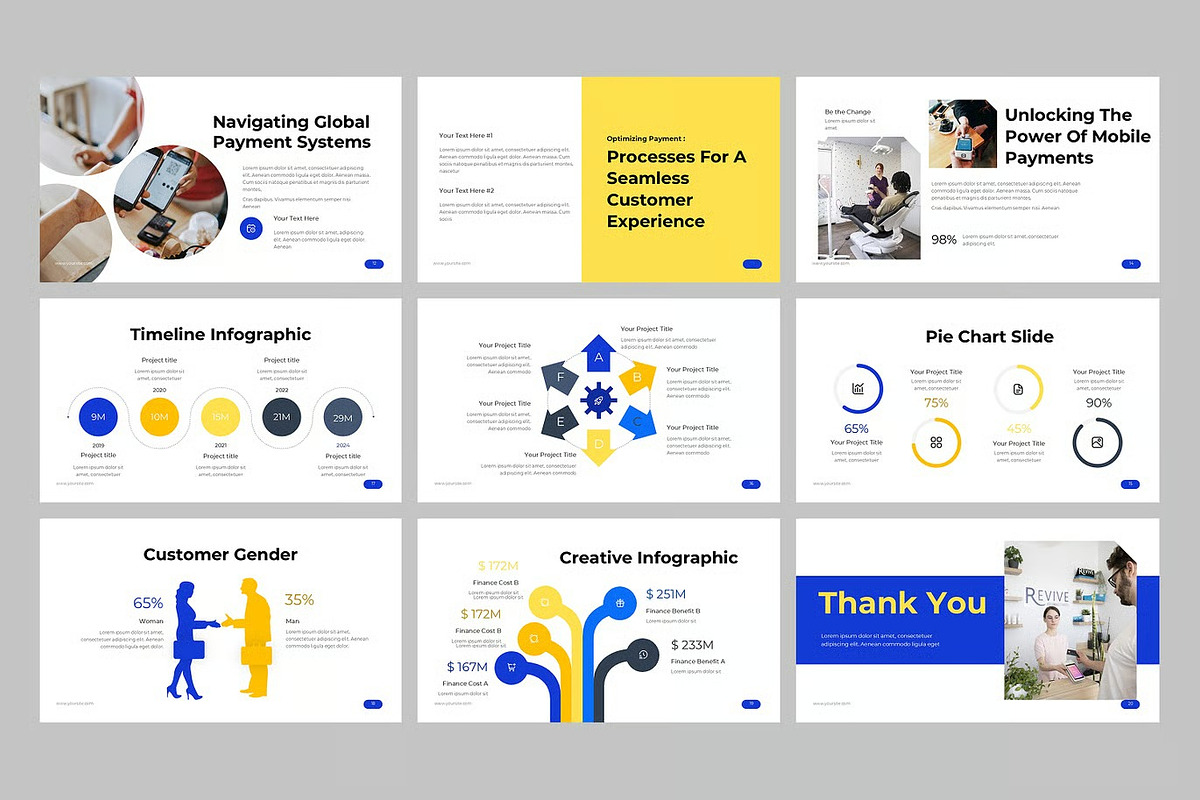Payment Banking GSLides, PPoint, a Presentation Template by Fit-tee (Photo 2 of 4)