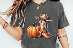 Howdy Pumpkin Png, Halloween Png, We