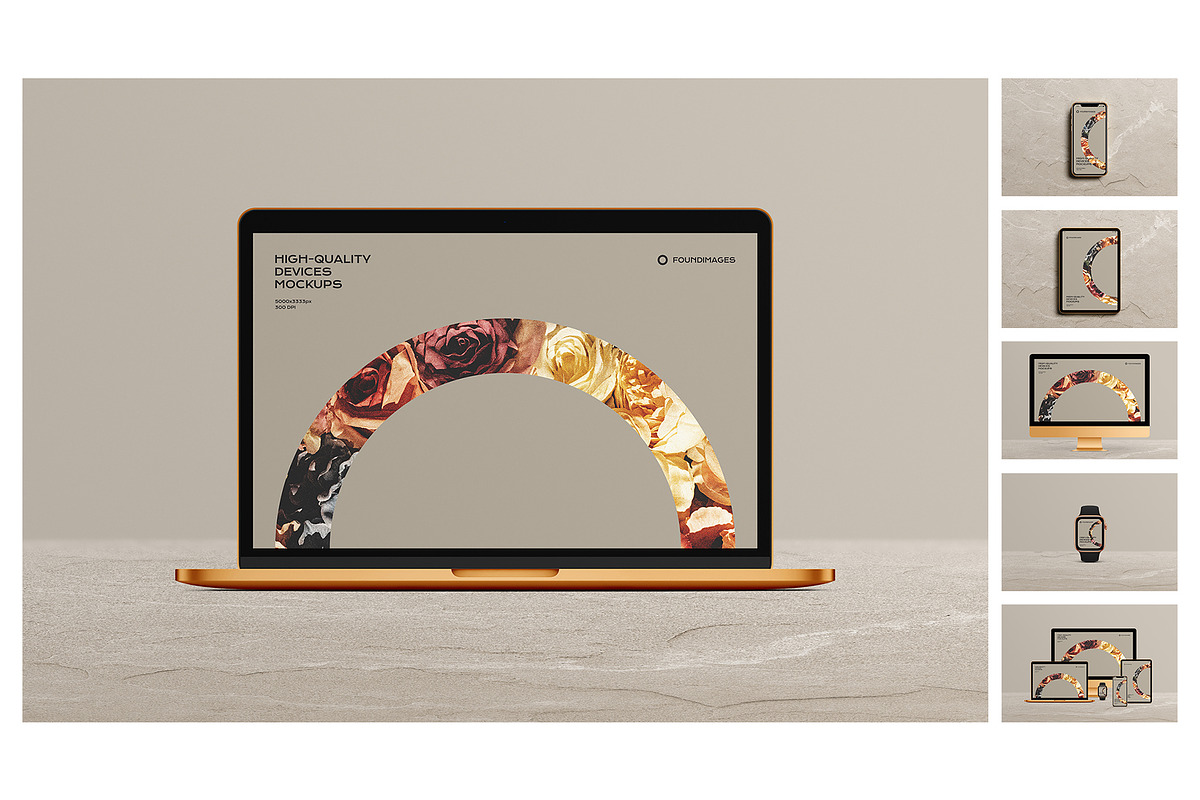 360 device mockup bundle iphone, a Device Mockup by FoundImages (Photo 74 of 84)
