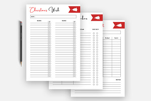 Christmas Planner Bundle Pack