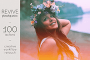 REVIVE Retouch Photoshop Actions, an Action Add-On by Ashley Alexandra Design (Thumbnail 4 of 17)
