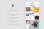 Ivanka Instagram Posts Layouts, a Social Media Template by The Iconic (Thumbnail 3 of 8)