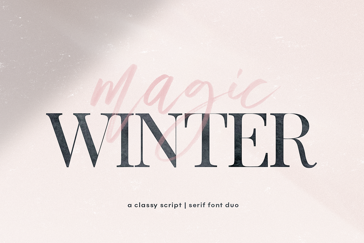 Magic Winter | Script Serif Font Duo, a Serif Font by KA Designs (Photo 24 of 24)