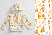 Back to School clipart patterns, an Education Illustration by Carpet Tapete Pretzel (Thumbnail 18 of 18)
