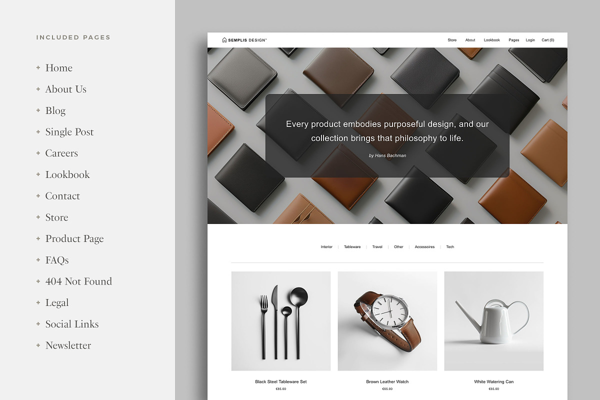 Semplis Squarespace Website Theme, a Squarespace Template by Ruben Stom (Photo 5 of 12)
