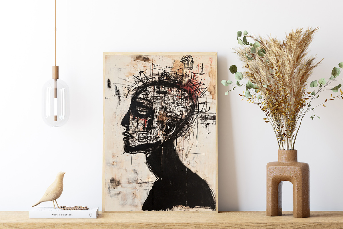 Boom Bap Skull Wall Art, an Illustration by PrintablesByFranklyn (Photo 5 of 6)