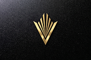 Vertical Luxury Letter V Logo Design, a Branding & Logo Template by yopie (Thumbnail 1 of 4)