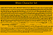 Rhizo, a Sans Serif Font by Stiggy & Sands (Thumbnail 9 of 9)