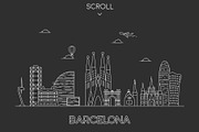 Collection of 14 cities skylines, an Illustration by GlebTagirov (Thumbnail 2 of 9)