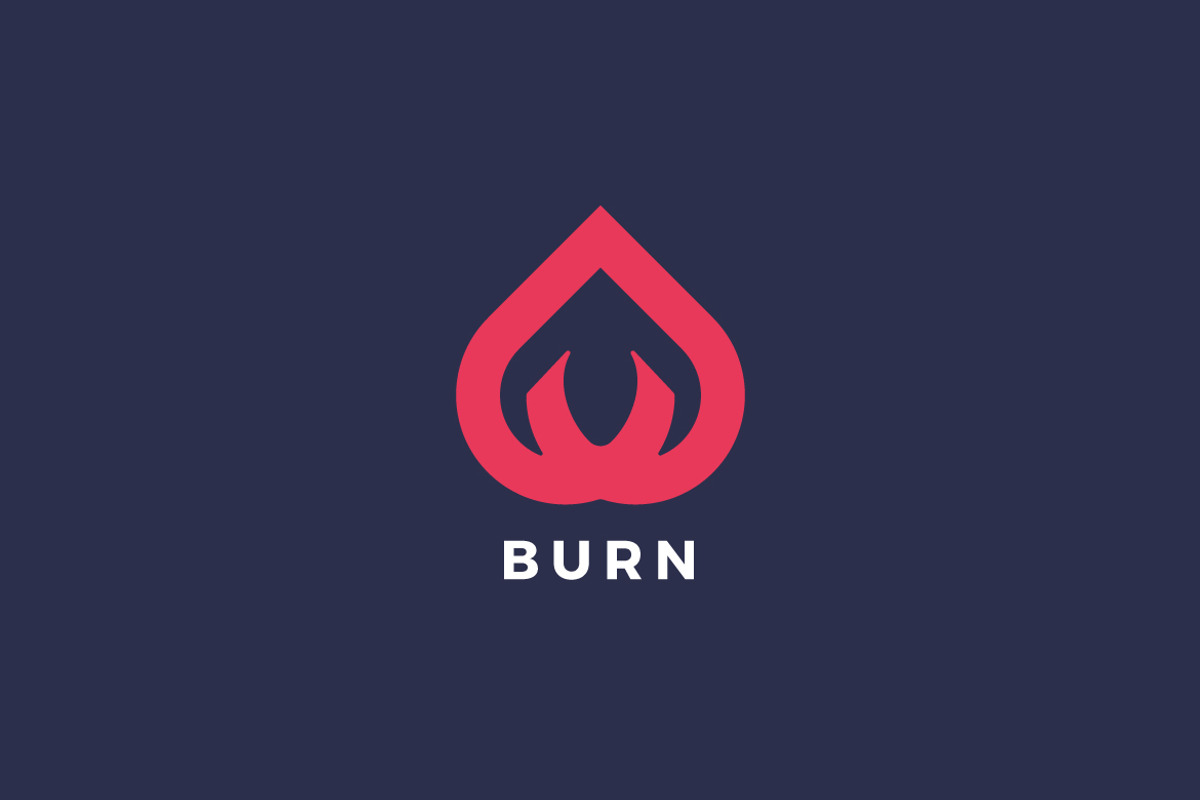 Burn Logo Template, a Branding & Logo Template by PixaSquare