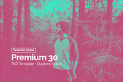 PSD Template + Duotone Action, an Action Add-On by Graphicboom (Thumbnail 32 of 32)