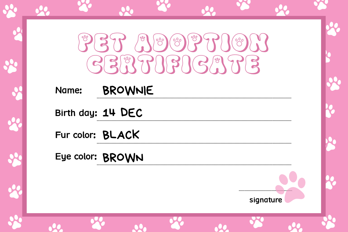 Cat and Dog Retro Groovy Font, a Handwritten Font by Babymimiart (Photo 4 of 10)