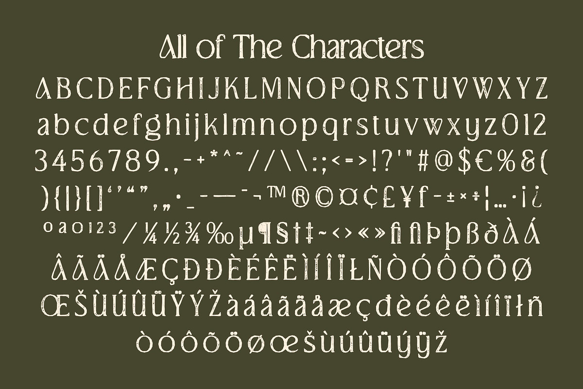 CS Brela Stamp, a Serif Font by Craft Supply Co. (Photo 8 of 8)