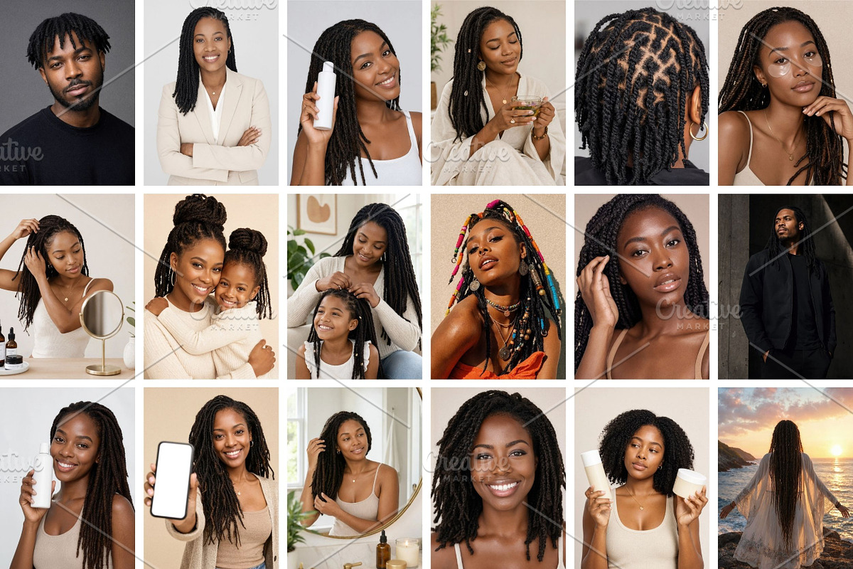 Dreadlocks Stock Photo, a Beauty & Fashion Photo by Selenique Studio (Photo 11 of 12)