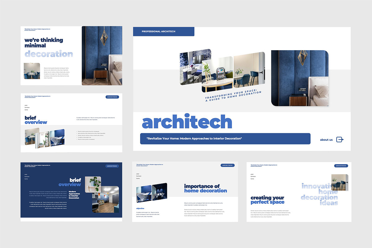 Architech Lookbook Keynote Template, a Presentation Template by TMint Creative (Photo 3 of 6)