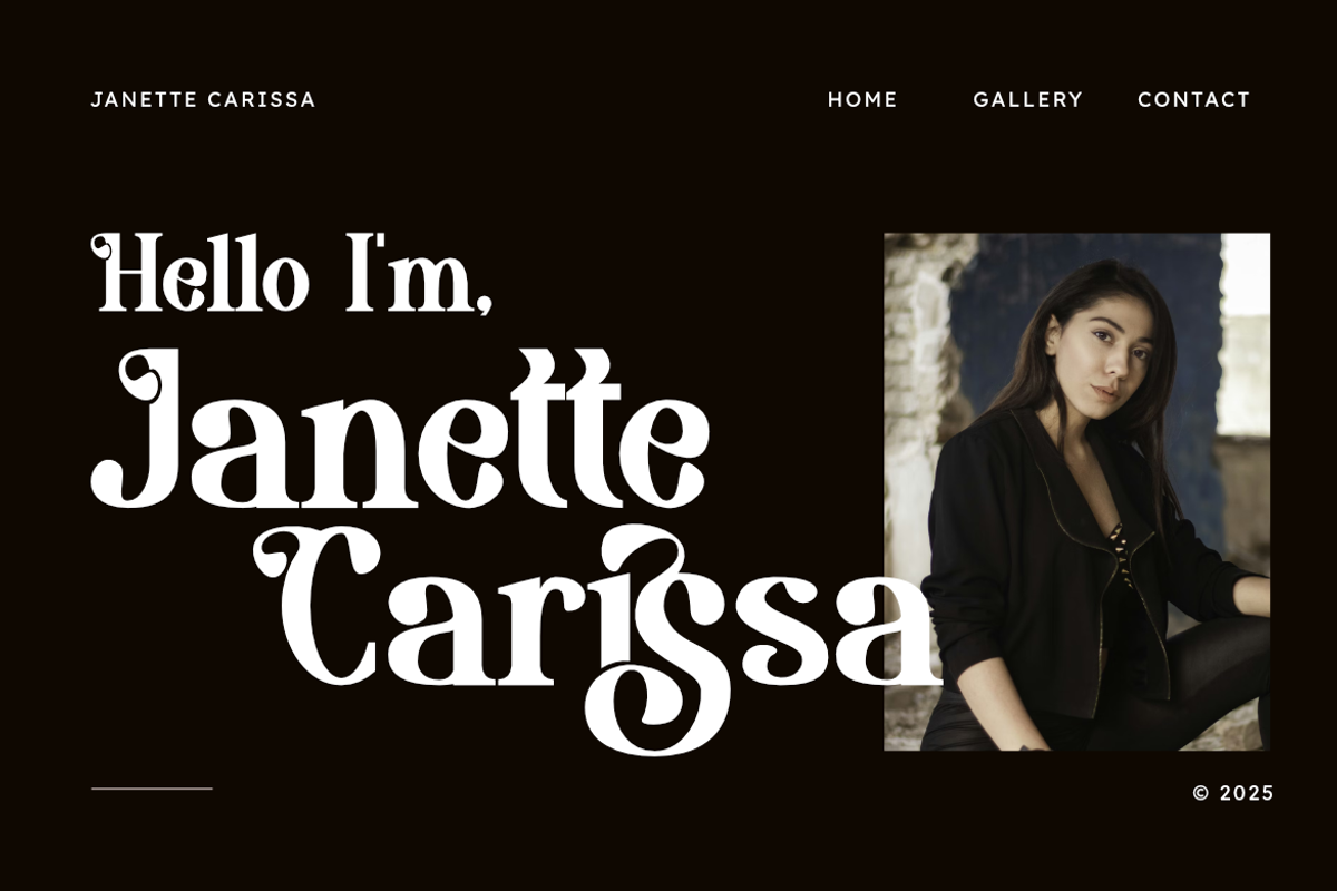 Blackish | Sophisticated Classic, a Serif Font by Masyafi Studio (Photo 5 of 8)