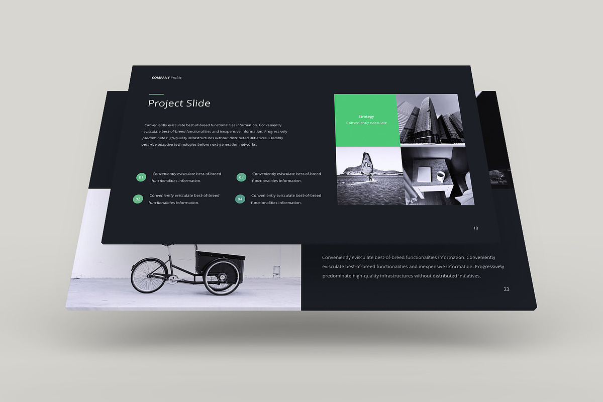 Company Profile Business Template, a Presentation Template by UDEA Store (Photo 2 of 12)