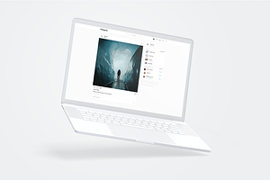 Instagram Web Mockup