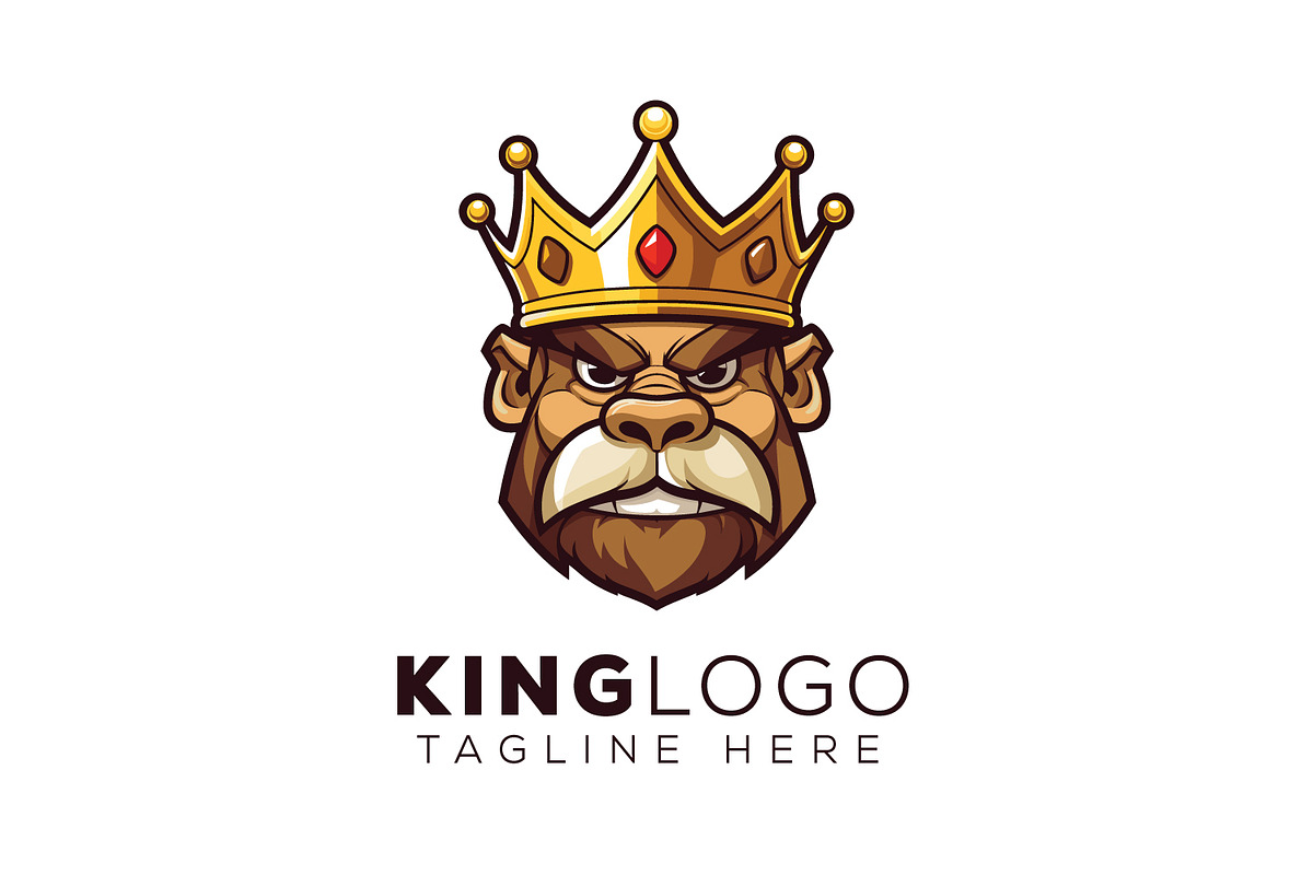 King Logo, a Branding & Logo Template by Xoovion