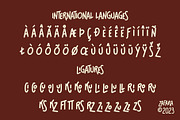 Cloriatte - A Fun Typeface, a Sans Serif Font by Zafara Studios (Thumbnail 7 of 9)