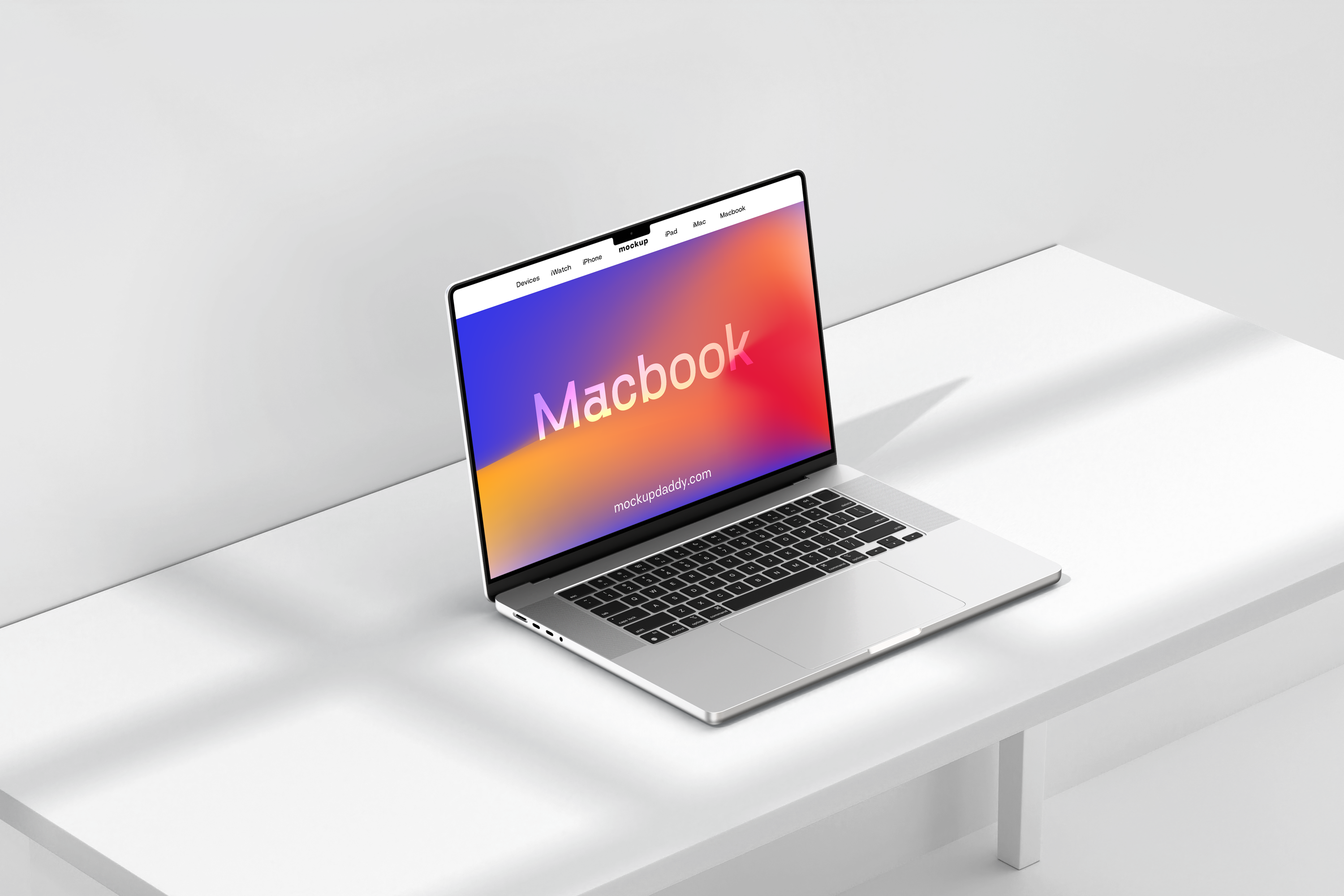 Macbook Scene Mockup - 6, a Books & Magazine Mockup by Mockupdaddy