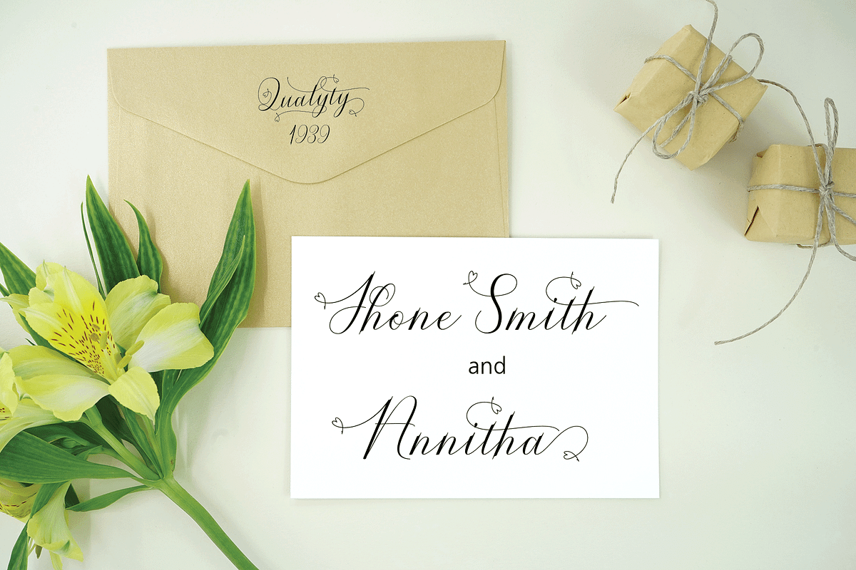 Songster, a Script Font by Deniz86 (Photo 10 of 16)