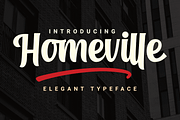 Homeville – Elegant Typeface, a Font by Dumadistyle (Thumbnail 1 of 10)