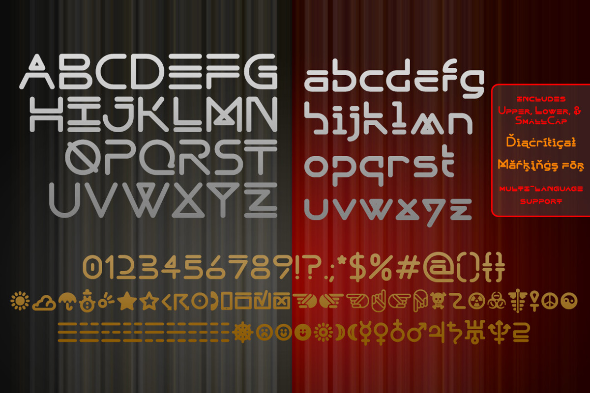 Cyberon, a Font by Essqué Productions (Photo 2 of 5)