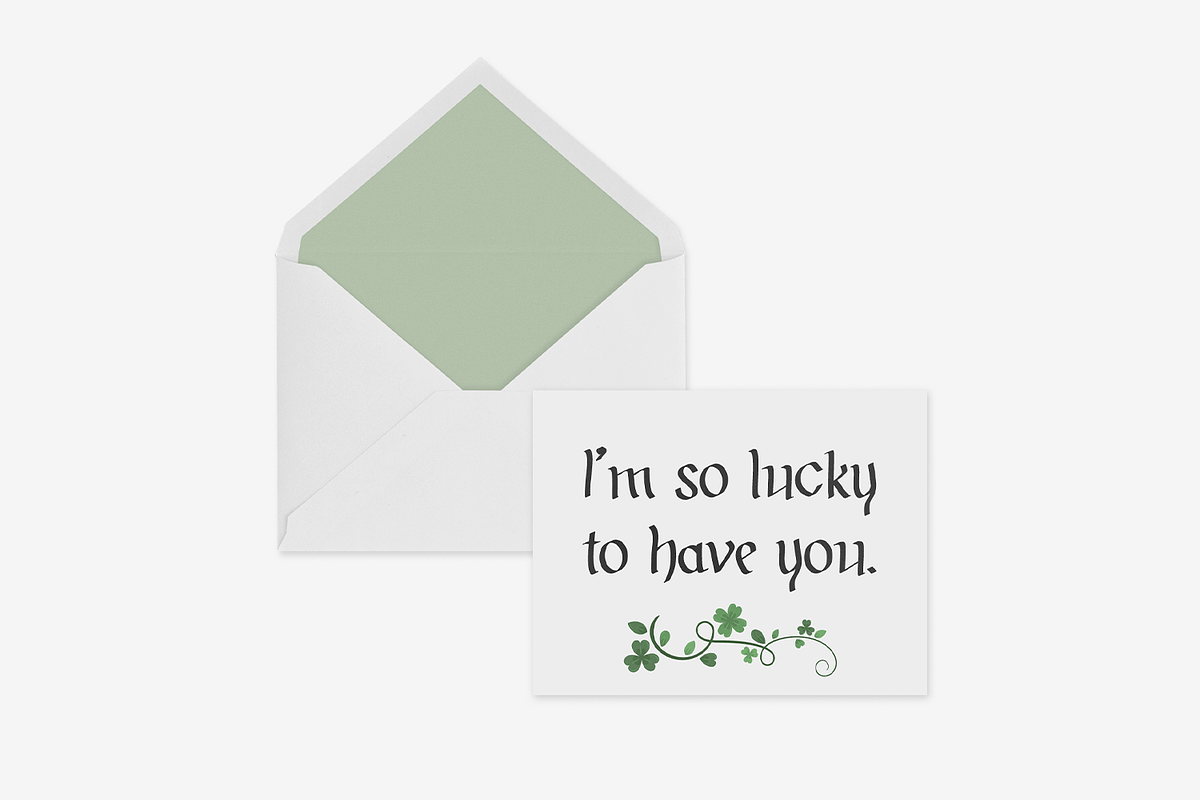 Shenanigans Irish Display Font, a Handwritten Font by Beck McCormick (Photo 3 of 10)