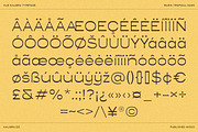 Kaligra Tropicana Sans, a Sans Serif Font by Kaligra.co (Thumbnail 22 of 22)
