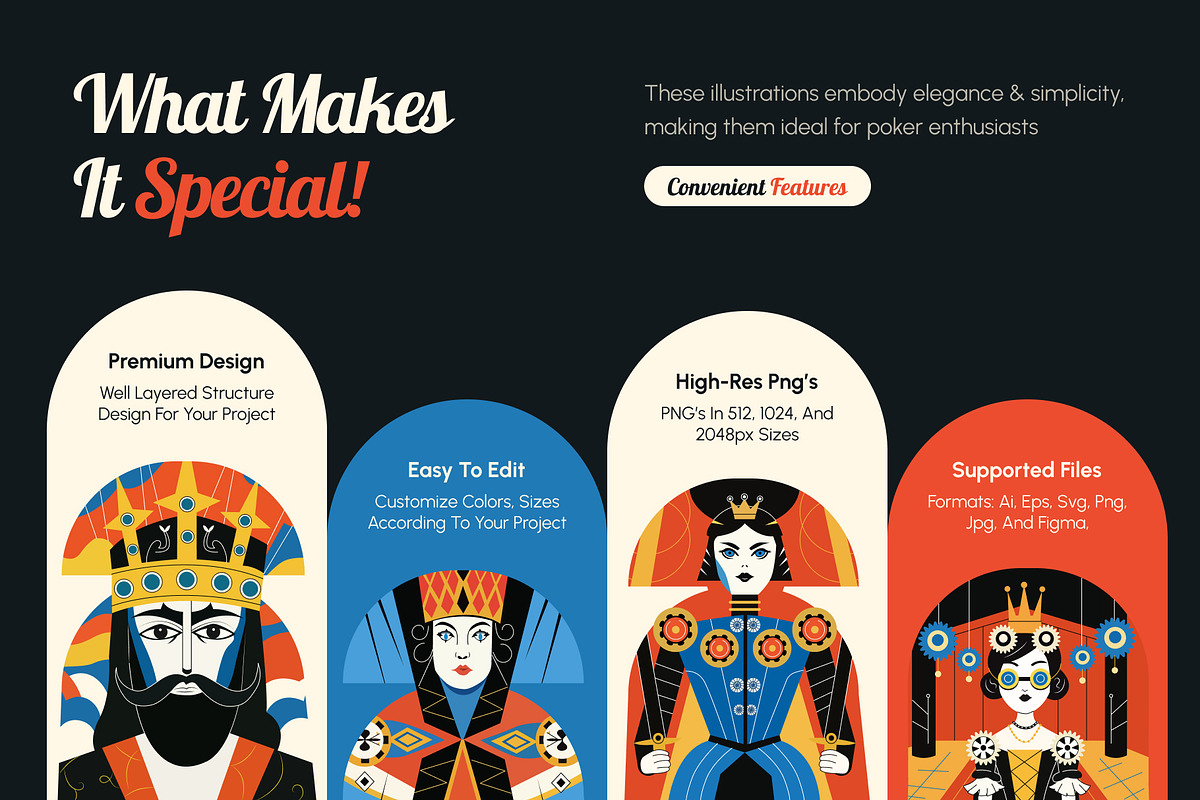 Poker Illustration Art Set, a Sport Illustration by Creative Stall (Photo 2 of 9)