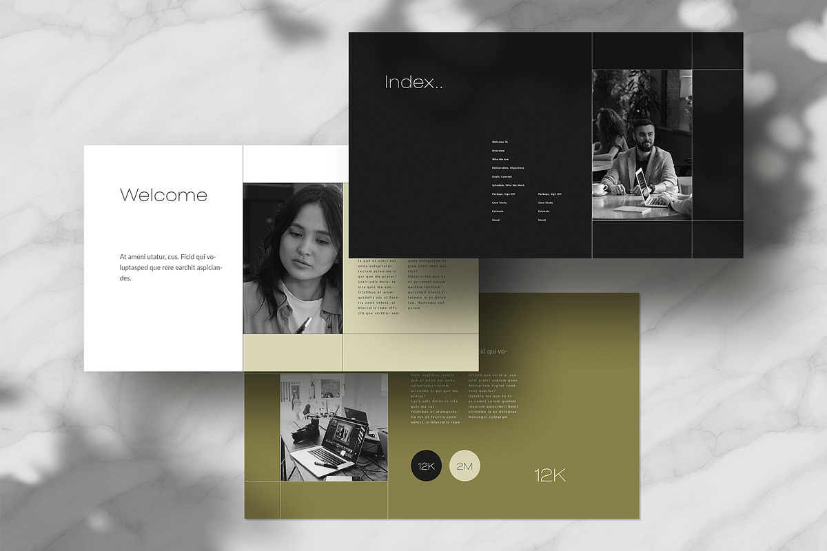 Brand Proposal Keynote, a Presentation Template by White Graphic (Photo 3 of 7)