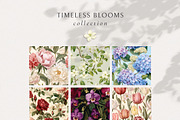 Floral Seamless Patterns + Cliparts, a Pattern Graphic by Olya Creative (Thumbnail 20 of 20)
