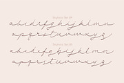 Zhafir Script Font, a Script Font by Luxima (Thumbnail 9 of 13)