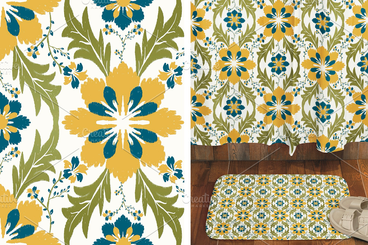 Colorful Wildflowers Pattern, a Pattern Graphic by PPEthnicDecorPattern (Photo 7 of 7)