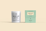 Scented Candle & Box Mockups, a Packaging Mockup by Illusiongraphic (Thumbnail 6 of 15)