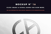 50 Logo Mockup Branding Bundle - V3, an Advertising Mockup by Asylab (Thumbnail 22 of 57)