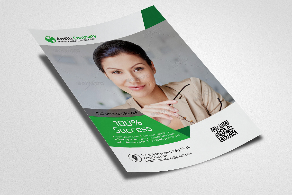 Business Flyer Psd Template, a Flyer Template by Psd Templates (Photo 2 of 3)