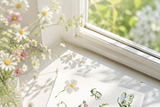 Wildflower Garden Watercolor Set, a Decorative Illustration by Karma (Thumbnail 9 of 15)