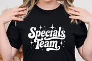 Specials Team Groovy Retro Typograph, an Object Graphic by Star Graphic Design (Thumbnail 12 of 12)