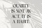 Rheata - Unique Serif Font, a Serif Font by Idea Studio (Thumbnail 9 of 11)