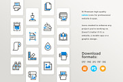 Typography | 32 Icons Set, an Outline Icon by Marina Silence (Thumbnail 10 of 16)