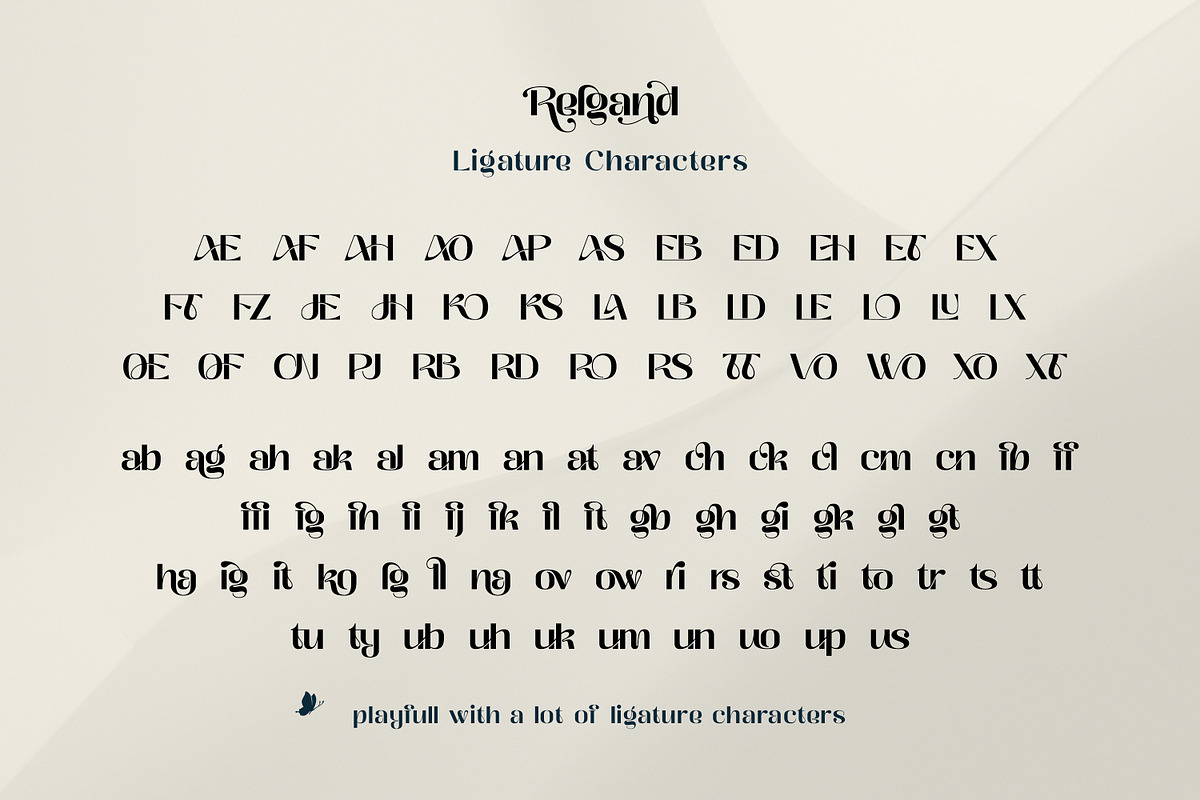 Relgand - Display Family Font, a Sans Serif Font by Ekahermawan (Photo 11 of 14)