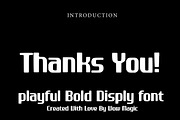 Inflated 3D, a Sans Serif Font by Wow Magic (Thumbnail 3 of 3)